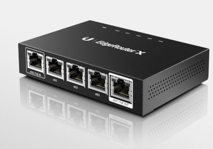 Switch a router Ubiquiti